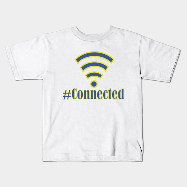 #Connected Kids T-Shirt by TCardsEtc